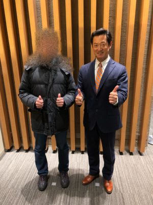 原田先生との２ショット写真