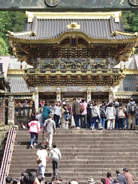 日光東照宮の陽明門は金色！