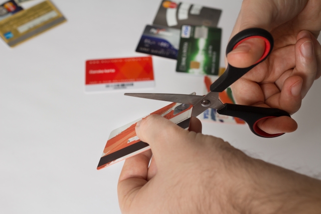 クレジットカードが使えない